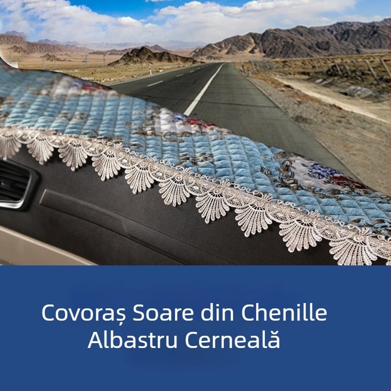 Covor pentru banc de lucru din chenille, protecție la lumină, anti-derapant, pentru toate anotimpurile