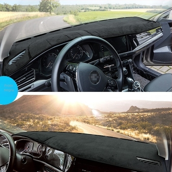 Pad pentru consola centrală cu anti-strălucire și izolație termică pentru BYD SEAL 6 EV, universal pentru toate anotimpurile, din piele și cauciuc antiaderent, cu imprimare de logo, brand Yishi Car Accessories