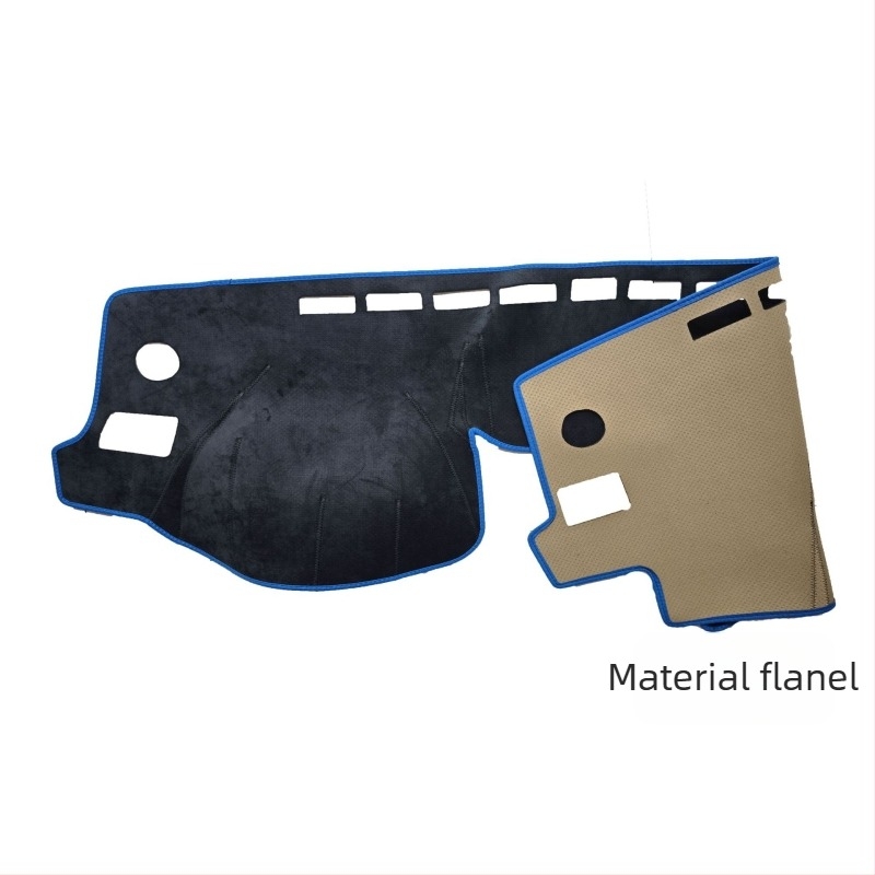 Acoperire bord Nissan Leaf 2017–2021 – protecție împotriva luminii, pentru toate anotimpurile, poliester flanel velur, personalizabil