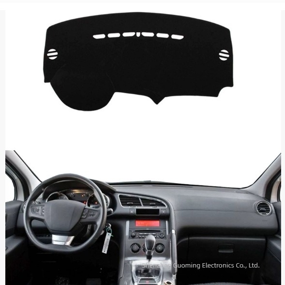 Covoraș din silicon pentru protecția bordului, pentru Peugeot 3008 (2008-2016), universal pentru volane stânga și dreapta