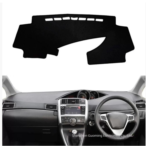 Toyota Verso AR20 09-18 Capac central bord – Protecție anti-derapaj și mat anti-lumină pentru bordul central; All-Season; Material: poliester silicon; Tipar logo: Da; Personalizare: Da; Brand: Emperor Shang