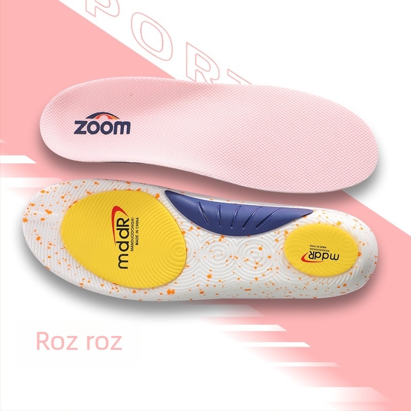 Talpă ortopedică pentru încălțăminte sport, pernă PU absorbantă șocuri, cadru de susținere TPU, respirabilă, anti-transpirație, talpă completă, unisex