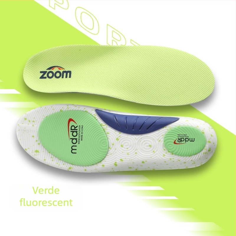 Talpă ortopedică pentru încălțăminte sport, pernă PU absorbantă șocuri, cadru de susținere TPU, respirabilă, anti-transpirație, talpă completă, unisex