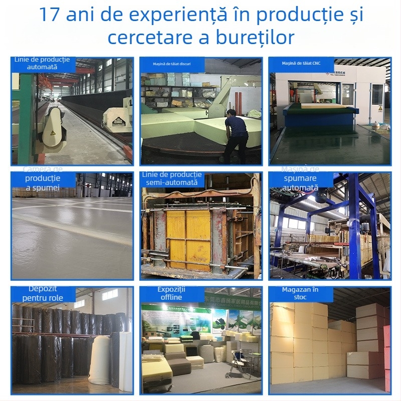 Pernă pentru exterior din burete cu densitate mare, uscare rapidă (Densitate: 18-90 g/cm3; Material: Poliuretan; Model: Outdoor mesh)