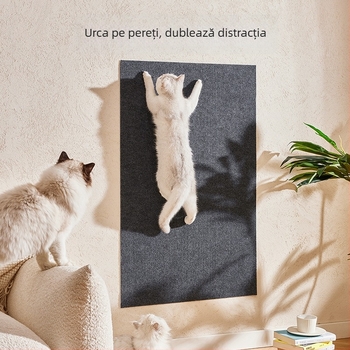 Shanghan panou de cățărare pentru pisici — din poliester, rezistent la uzură, fără scame, stil simplu