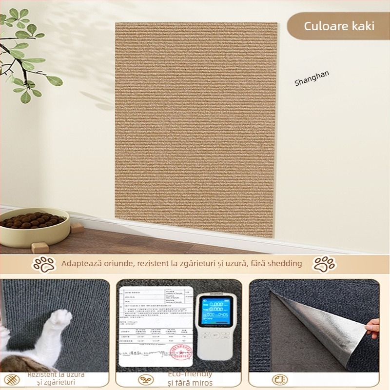 Shanghan panou de cățărare pentru pisici — din poliester, rezistent la uzură, fără scame, stil simplu