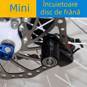 Zăvor de disc Vault 146#, aliaj de zinc, anti-furt, pentru biciclete, biciclete de munte și vehicule electrice mici, greutate 160 g