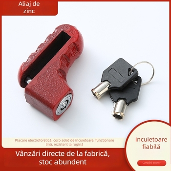Raima Lacăt din fier anti-furt pentru biciclete montane și motociclete, cilindru de încuietoare personalizabil
