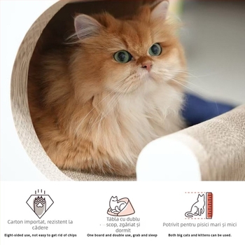 Stâlp de zgâriere pentru pisici și cadru de escaladare, Xinwang brand, hârtie ondulată, stil simplu