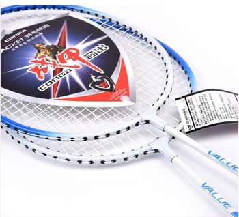 Rachetă de badminton, ramă din alt material, duritatea tijelor moderată, origine Zhejiang.