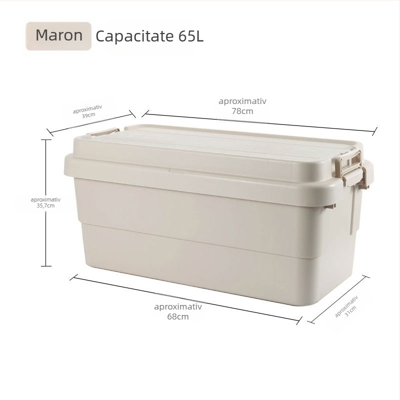 Cutie de depozitare auto, portabilă, multifuncțională, cu capac rabatabil