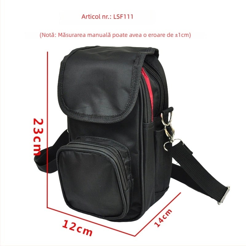 Husă protecție pentru terminal portabil POS/PDA – nylon, RFID compatibil, imprimare logo personalizat, greutate 200 g