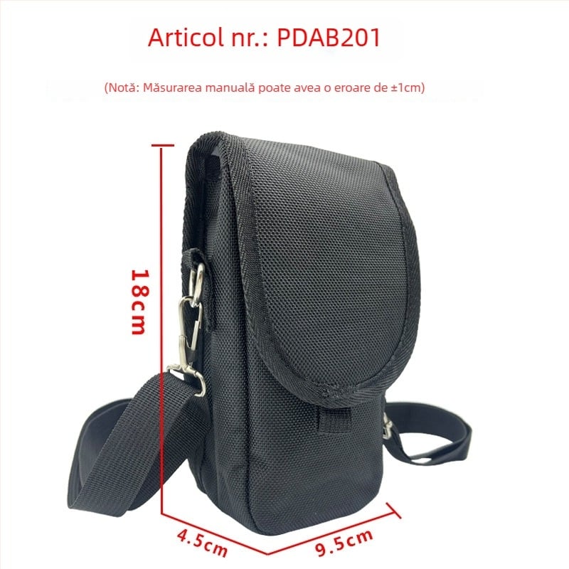 Husă protecție pentru terminal portabil POS/PDA – nylon, RFID compatibil, imprimare logo personalizat, greutate 200 g