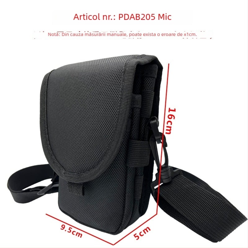 Husă protecție pentru terminal portabil POS/PDA – nylon, RFID compatibil, imprimare logo personalizat, greutate 200 g