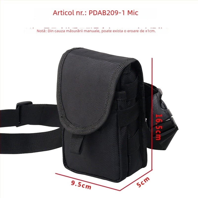 Husă protecție pentru terminal portabil POS/PDA – nylon, RFID compatibil, imprimare logo personalizat, greutate 200 g