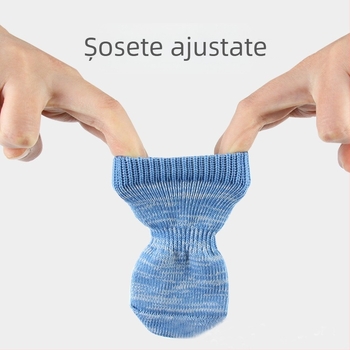 Șosete pentru câini - model cu dungi, pentru toate sezoanele, stil casual, potrivire universală