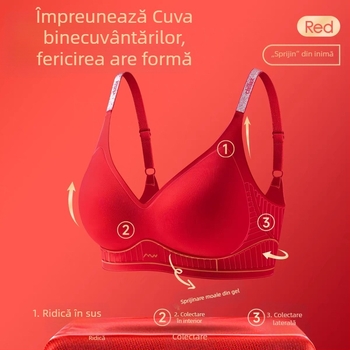 Set de lenjerie din nailon, cupe 3/4, cupe subțiri modelate, fără inel metalic, bretele fixe dublu, închidere la spate cu patru cârlige