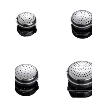 Cutie pentru condimente din oțel inoxidabil 304, cu bile de condimente și borcan pentru condimente solide