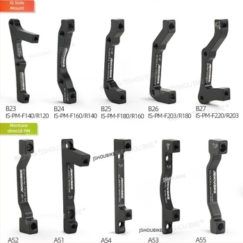 Adaptor de bază pentru frână cu disc pentru bicicletă de munte, compatibil cu mai multe rotoare, frână mecanică sau hidraulică.