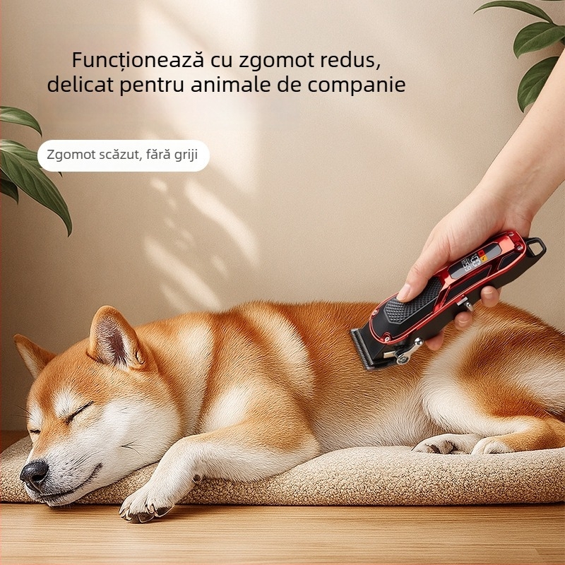 Mașină de tuns electrică pentru câini – Puternică, instrument profesional de îngrijire a animalelor de companie (Brand: Kahera; Material: ABS; Import: Nu; Brand privat autorizat: Da)