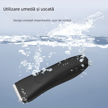 Trimmer electric impermeabil pentru femei, pentru axile și zone intime, cu lamă ceramică (impermeabil • reîncărcabil • autonomie 1–3 h • zgomot 36–45 dB)