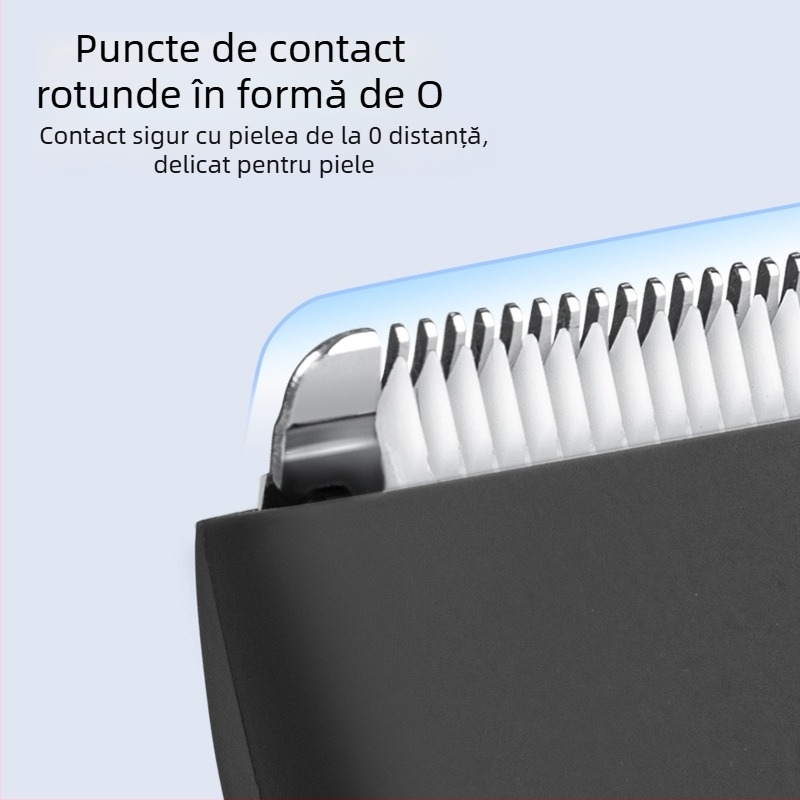 Trimmer electric impermeabil pentru femei, pentru axile și zone intime, cu lamă ceramică (impermeabil • reîncărcabil • autonomie 1–3 h • zgomot 36–45 dB)