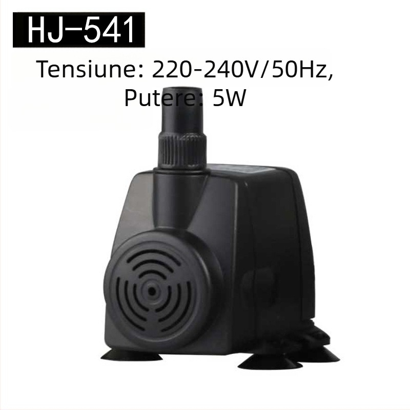 Mini pompă submersibilă pentru acvariu — USB, circulare, silențioasă și economică; fără import, greutate 0.2