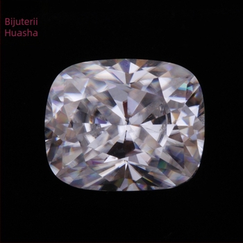 Moissanite pietre libere pentru bijuterii – tăiere fină, claritate VVS, formă pătrată