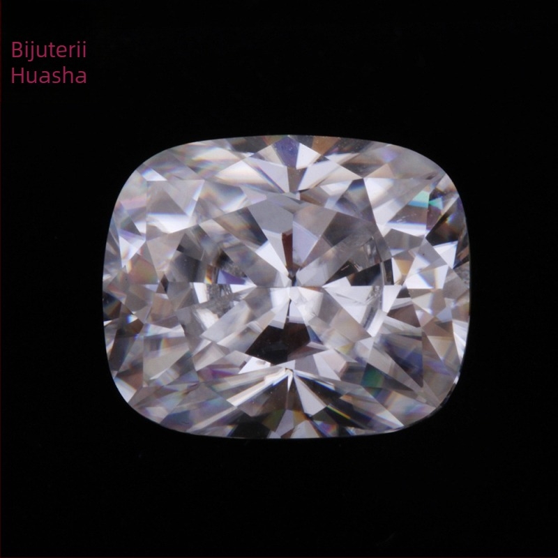 Moissanite pietre libere pentru bijuterii – tăiere fină, claritate VVS, formă pătrată