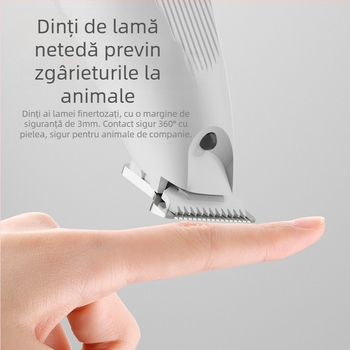 Clipper electric pentru păr de animale de companie – pentru pisici și câini; corp ABS; marca Double subject; import: Nu; ambalare: 100 buc.