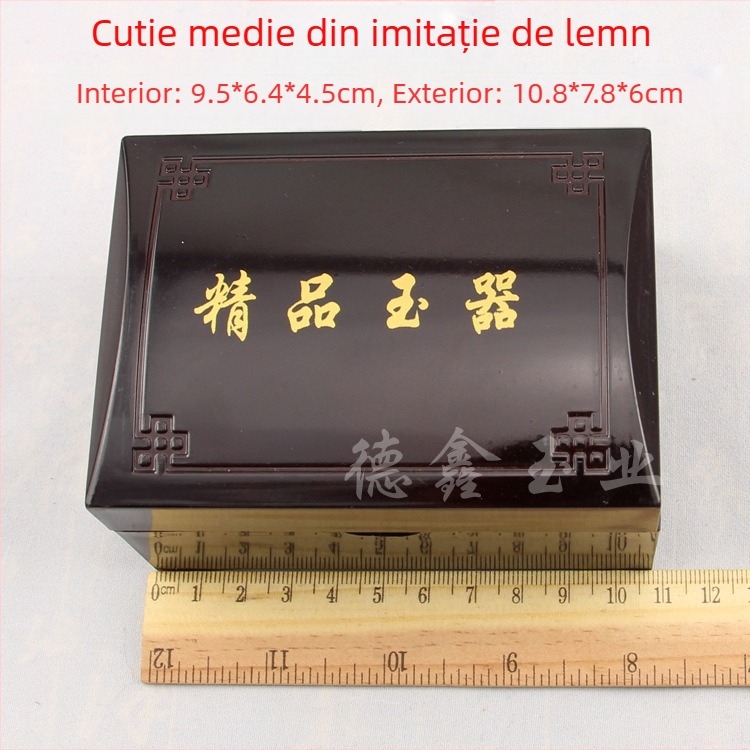 Cutie de bijuterii pentru cadouri cu design sculptat gol și interior velurat; Materiale compozite, cutie de ambalaj – Jin Dexin, China