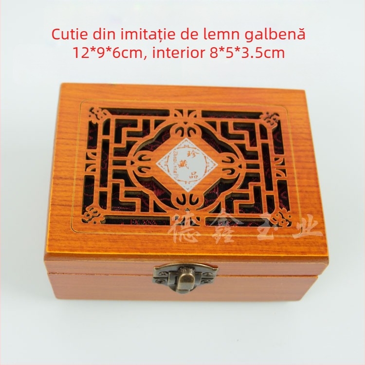 Cutie de bijuterii pentru cadouri cu design sculptat gol și interior velurat; Materiale compozite, cutie de ambalaj – Jin Dexin, China