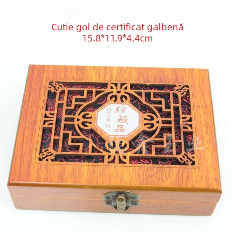 Cutie de bijuterii pentru cadouri cu design sculptat gol și interior velurat; Materiale compozite, cutie de ambalaj – Jin Dexin, China