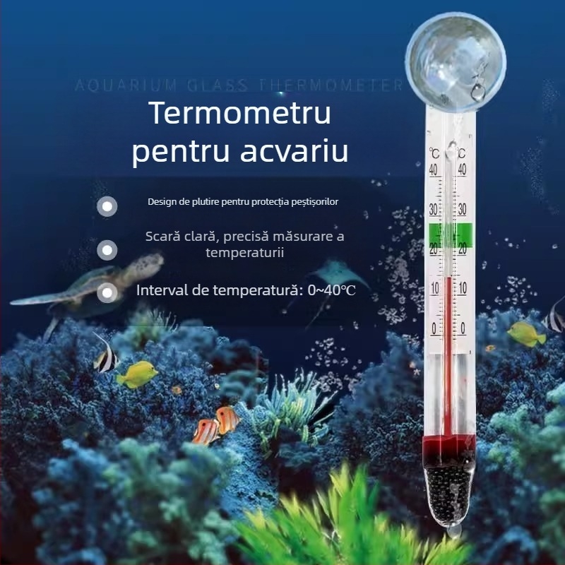 Termometru plutitor pentru acvariu — funcție generală; Material: Altul; Import: Nu; Mărci private: Nu; Categoria: Termometru