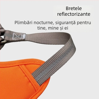 Ham de piept pentru câine, din Oxford, marcă Wanjia, fix, curea neextensibilă