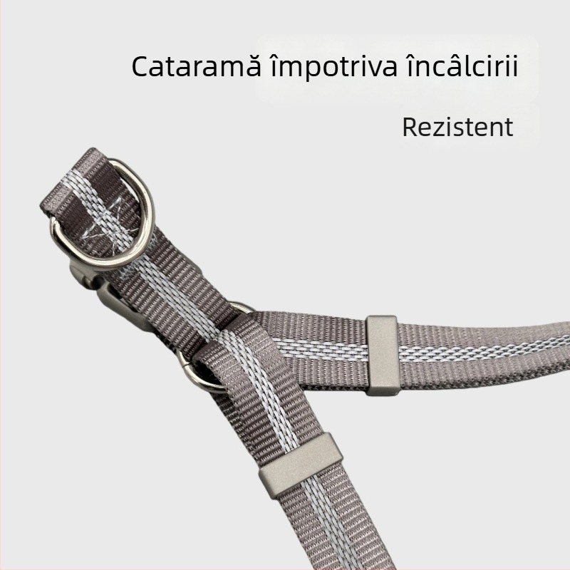 Ham de piept pentru câine, din Oxford, marcă Wanjia, fix, curea neextensibilă