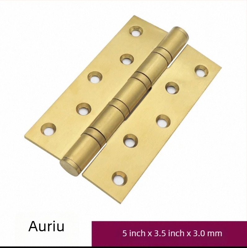 Balama din oțel inoxidabil 304, pliabilă pentru uși din lemn și mobilier, finisaj șlefuit, grosime 3 mm, model 3043, funcționare silențioasă