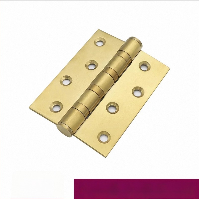 Balama din oțel inoxidabil 304, pliabilă pentru uși din lemn și mobilier, finisaj șlefuit, grosime 3 mm, model 3043, funcționare silențioasă