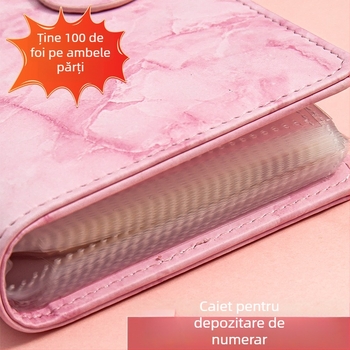 Carte de depozitare și colecție de bancnote - Dragon Year, seria Deposit Book, model 5423, piele sintetică, prelucrare personalizabilă, logo imprimabil