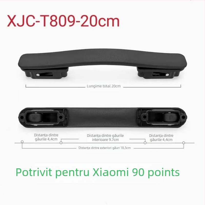 Accesoriu pentru mâner de bagaj Xiaomi 90 Points, material PU, model solid, accesorii de genți, compatibil cu Xiaomi 90 Points, lansare toamnă 2024