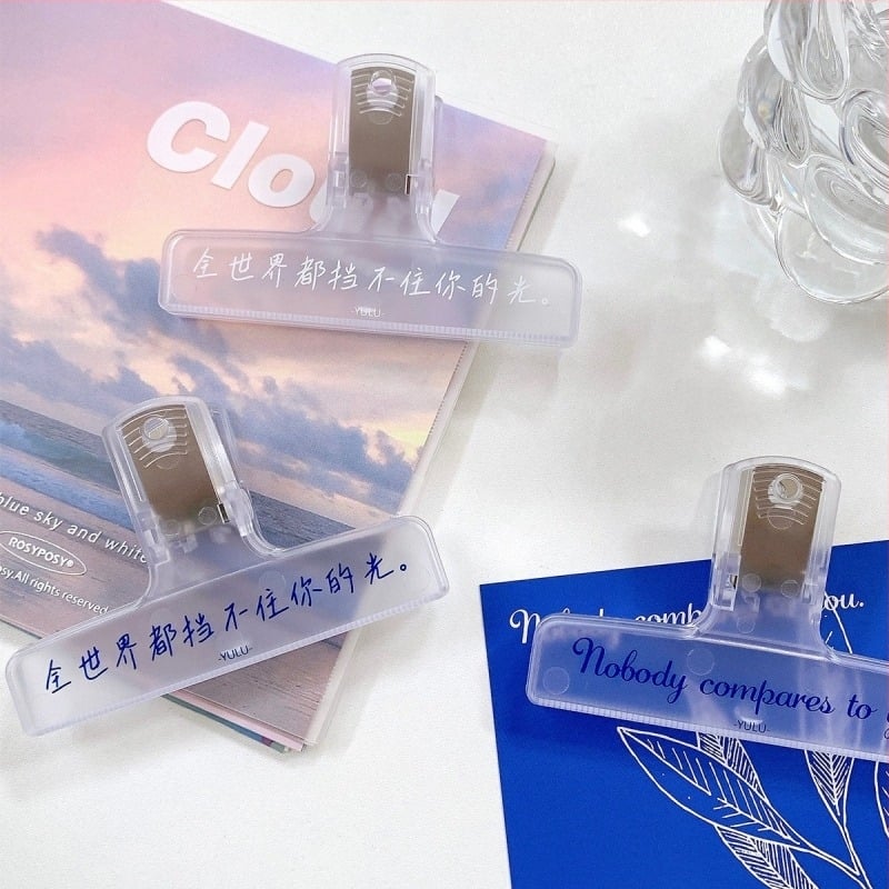 Suport pentru caiet – plastic translucid, organizator de birou, marca Bensheng