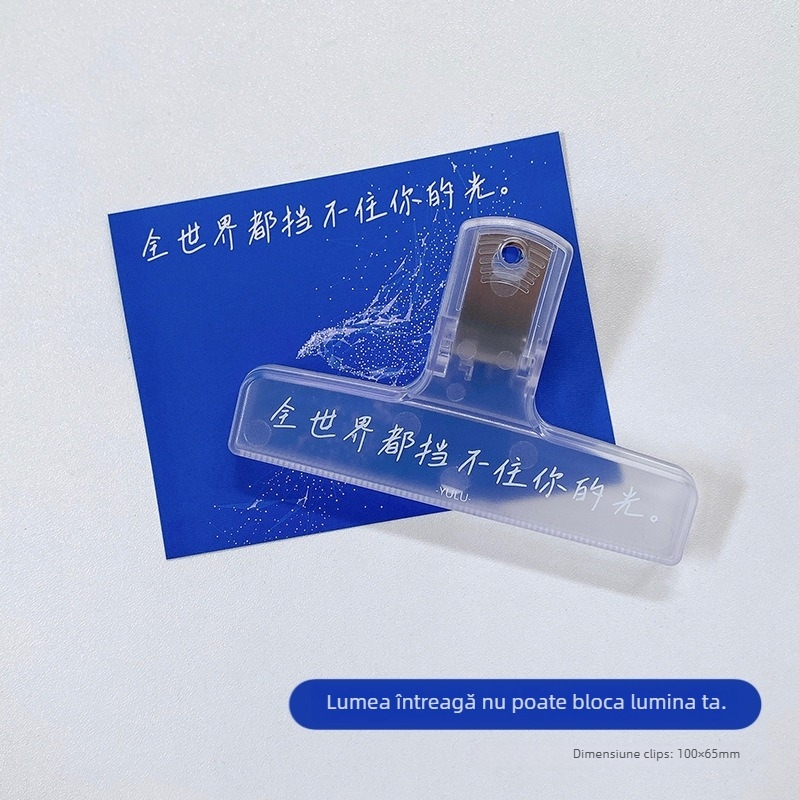 Suport pentru caiet – plastic translucid, organizator de birou, marca Bensheng