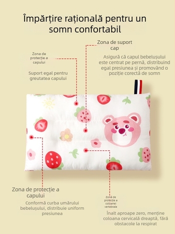 Perna pentru copii, design desen animat, din bumbac spălat, siguranță Clasa A, pentru 1–3 ani, Vara 2025