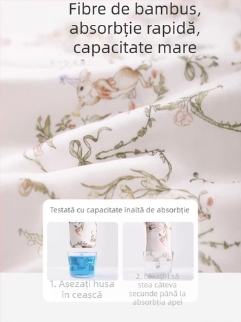 Pernă pentru bebeluși cu textură de nor, tifon cu opt straturi din bumbac bambus, stil minimalist, pentru nou-născuți, brand Haterte