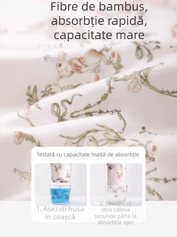 Pernă pentru bebeluși cu textură de nor, tifon cu opt straturi din bumbac bambus, stil minimalist, pentru nou-născuți, brand Haterte