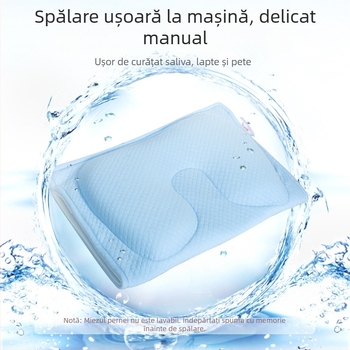 Golden Child Pernă pentru bebeluși din spumă cu memorie, dreptunghiulară, înălțime sub 5 cm, potrivită pentru sugari 0–12 luni