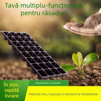 Tavă pentru răsaduri din PET, Seedling tray 002, pentru cultivarea răsadelor, legume, împădurire, Jin Xu