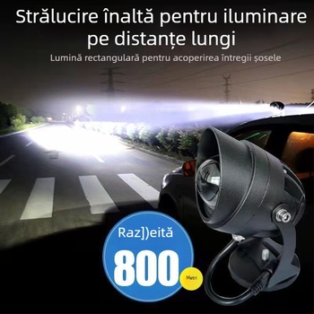 Spot LED pentru mașină cu rază lungă și iluminare laser pe plafon (Număr produs 1; Fără marcă; Fără personalizare; Furnizare internă)