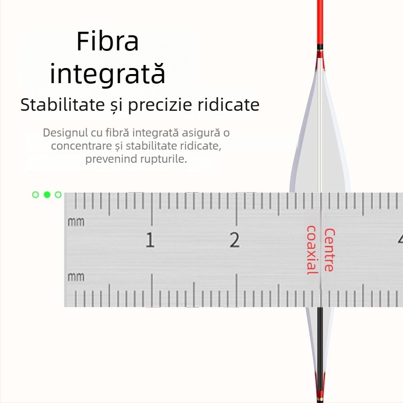 Plutitori verticali pentru pescuit — Telepathy, material compozit