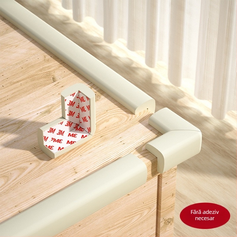 Protecție colț masă pentru copii - bandă autoadezivă pentru acoperire margini, protecție moale pentru siguranța copilului (Brand: Powerful merchant)